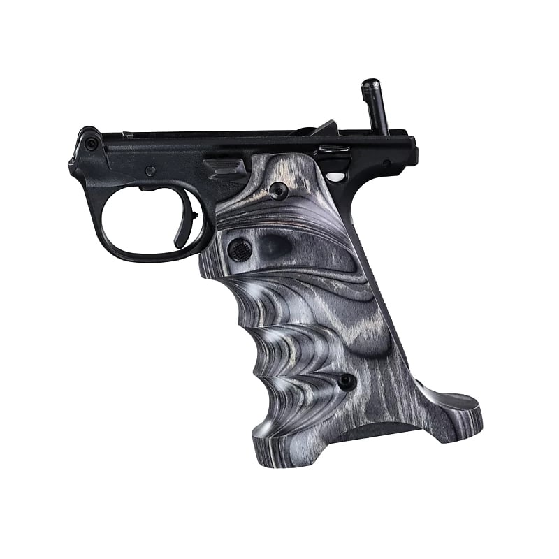 Volquartsen Laminated Grip Fits Ruger Mark IV 22/45, Gray