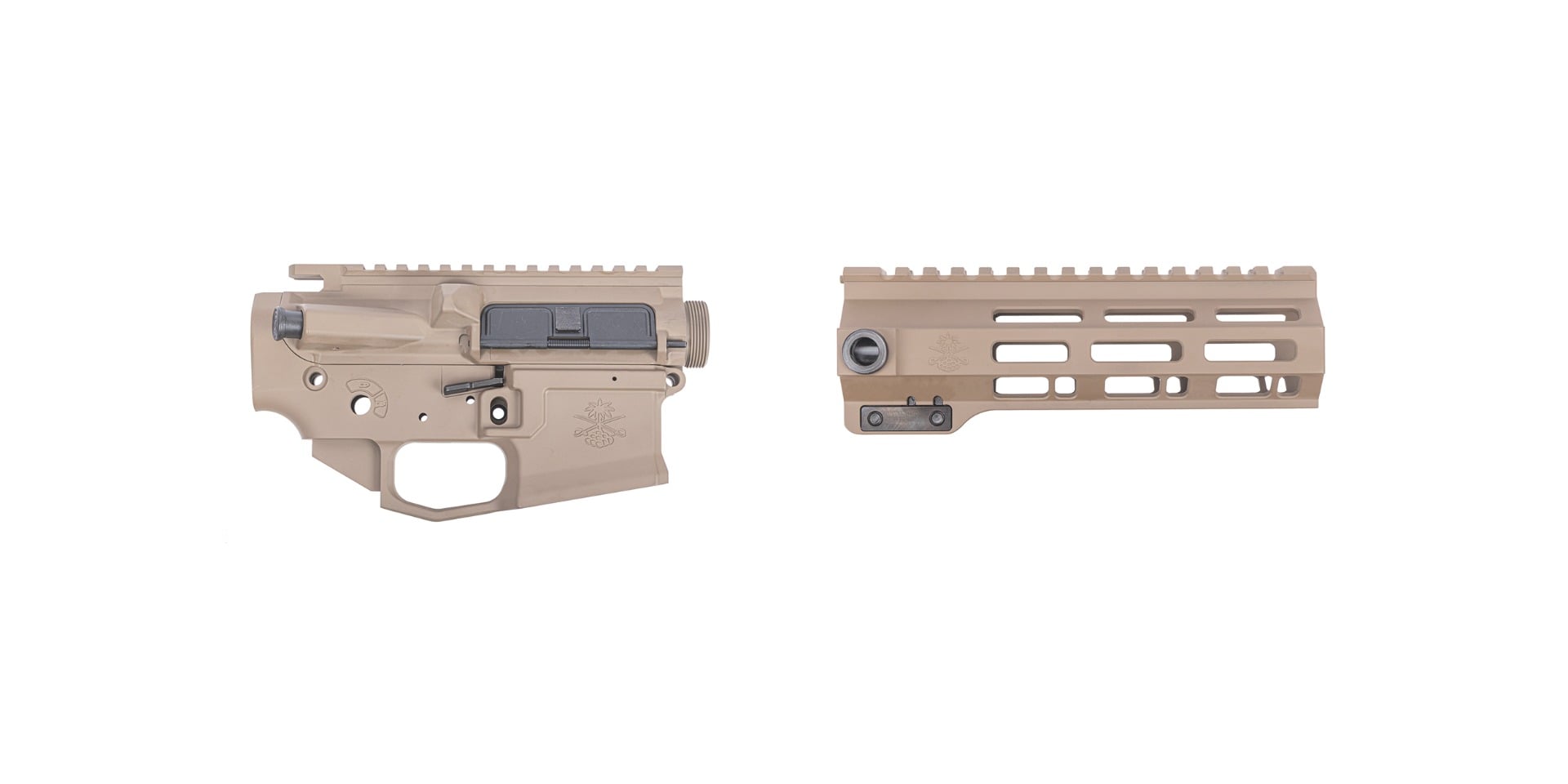 Sabre-IC Builder Set - 6.75" QDSM V2 Rail, FDE