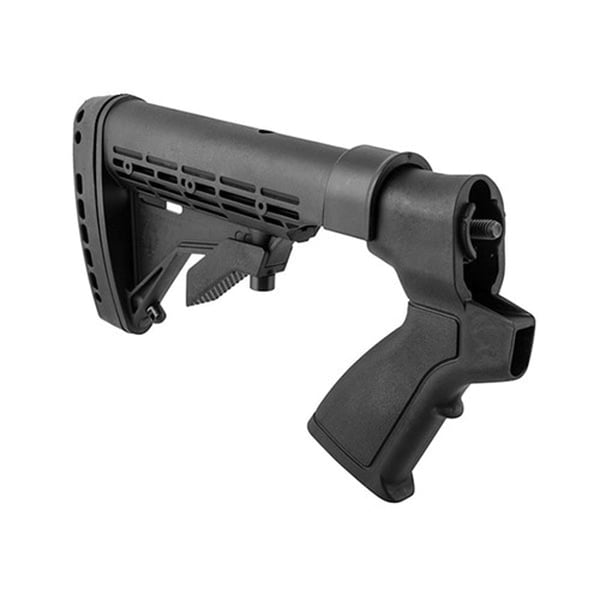 Kick Lite 6-Position Tactical Buttstock Fits Mossberg 500/Mossberg 590/Mossberg 835, Black