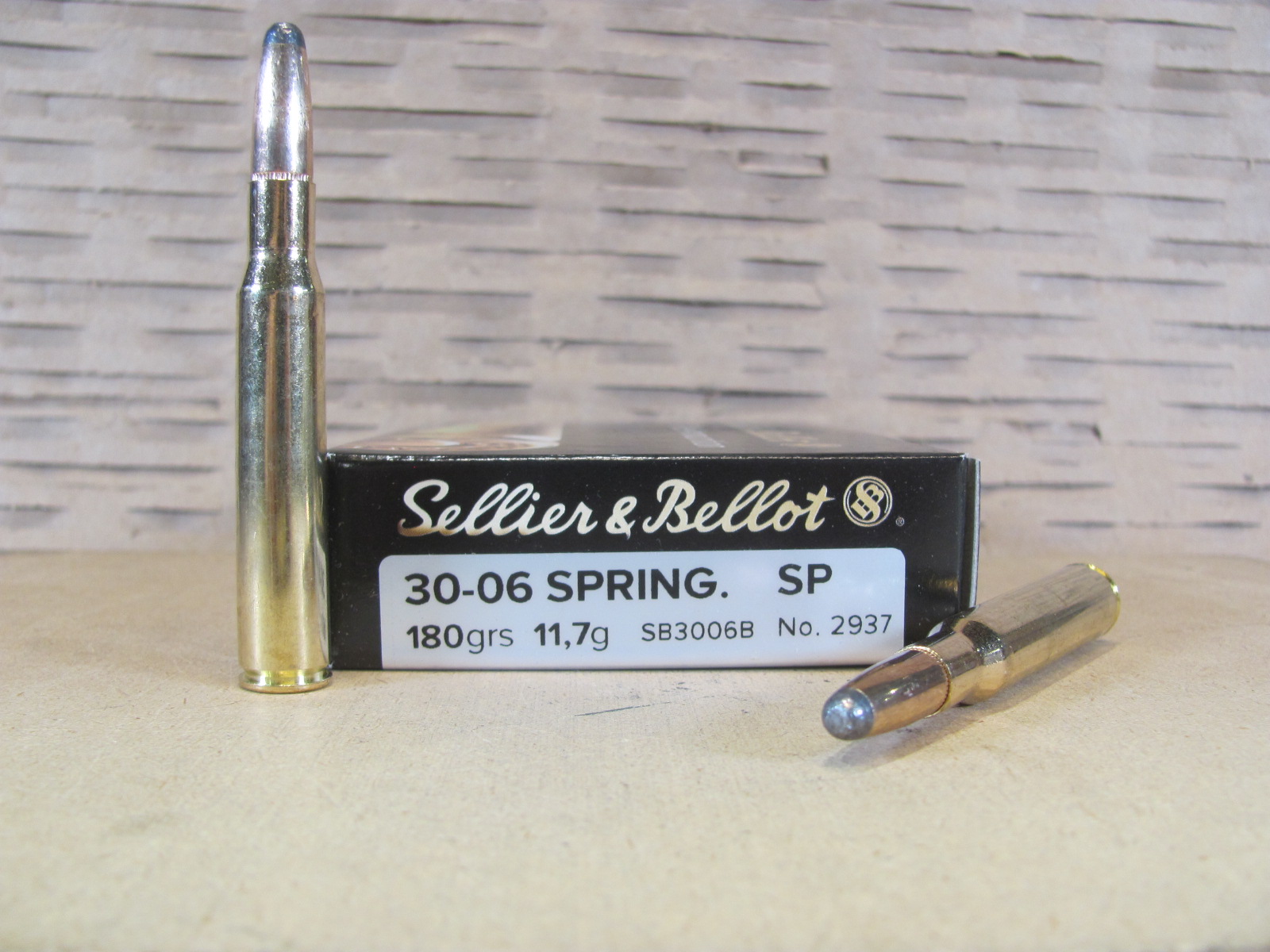 400 Round Case – 30-06 Springfield 180 Grain Soft Point Ammo By Sellier Bellot – SB3006B