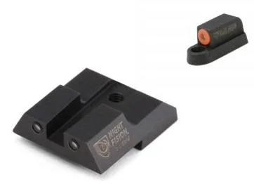 Perfect Dot NS Set w/Orange Front + Square Blk Rear for CZ-USA P-07 P-09