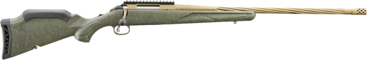 Ruger AMERICAN GEN2 PRED 30-06 22" 46943 | GREEN SPLATTER STOCK