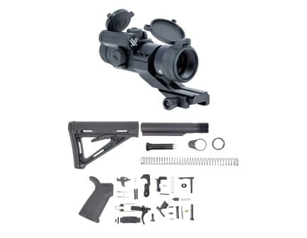 PSA MOE Lower Build Kit & Vortex Strike Fire II Red Dot Sight