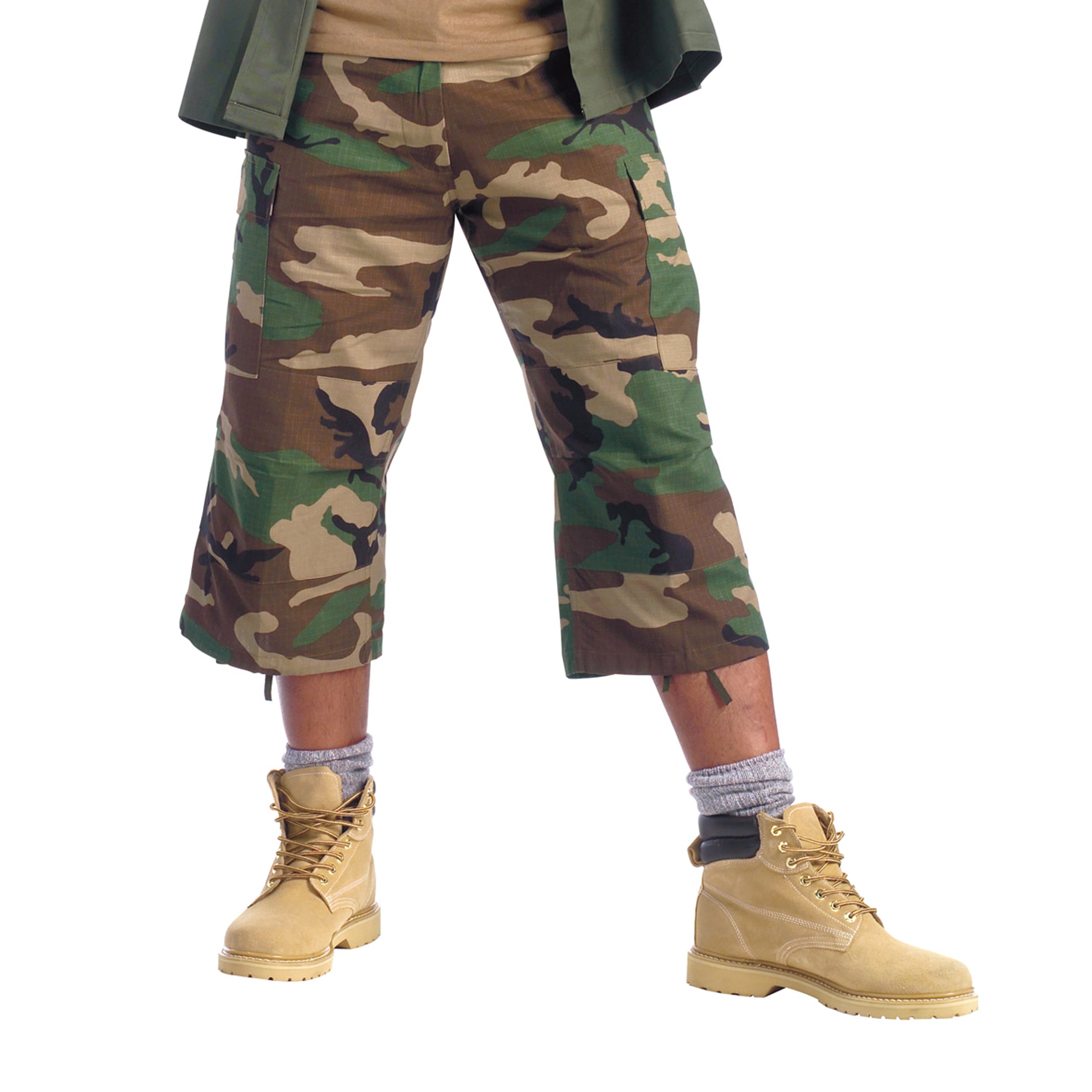 Rothco 6-Pocket Bdu 3-4 Pants - Woodland Camo, 2X-Large