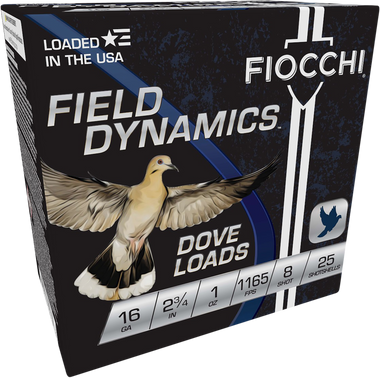 Fiocchi Game and Target 16 Ga 2.75" 1 oz 8 Shot