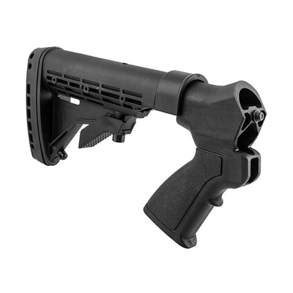Kick Lite 6-Position Tactical Buttstock Fits Winchester 1200/Winchester 1300, Black