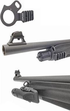 GG&G Beretta 1301 Tactical Shotgun Looped Sling & Flashlight Mount - Black