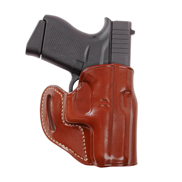 Galco Hornet Strongside/Crossdraw Premium Steerhide OWB Belt Holster Ruger LCR 2in Tan Right