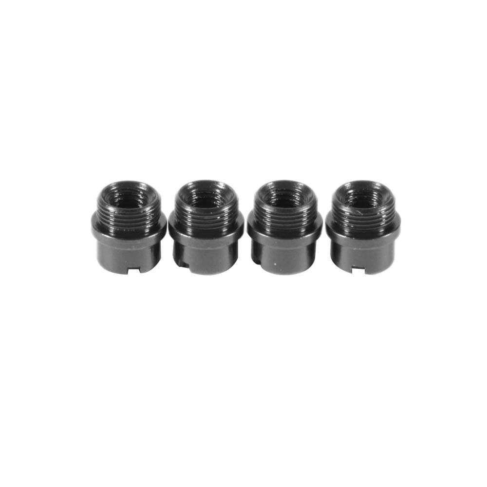 EGW 4-Pack Grip Screw Escutcheon Fits 1911 Commander/1911 Government/1911 Officer, Blue