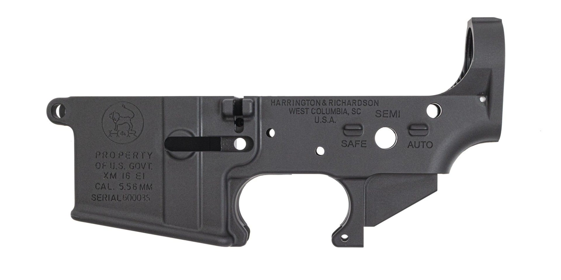 Harrington & Richardson BLEM XM16E1 Stripped Lower, Gray