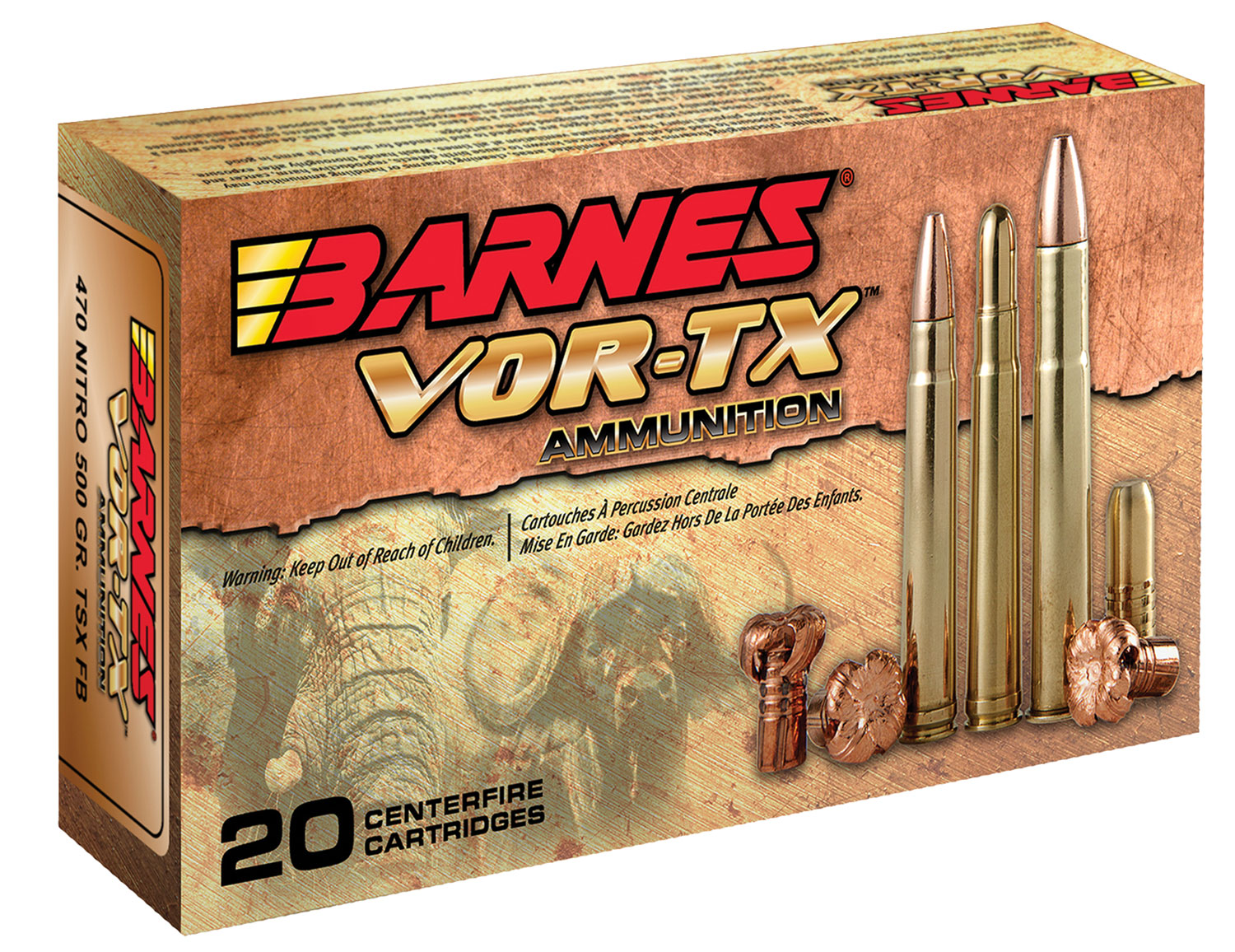 BARNES VOR-TX 22-250 50GR TSX 20/200 - No Credit Card Fees - Low, flat rate shipping