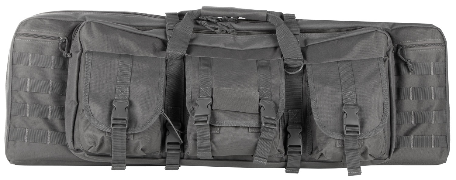 NcStar VISM Double Carbine Case, 36", Urban Gray - CVDC2946U-36