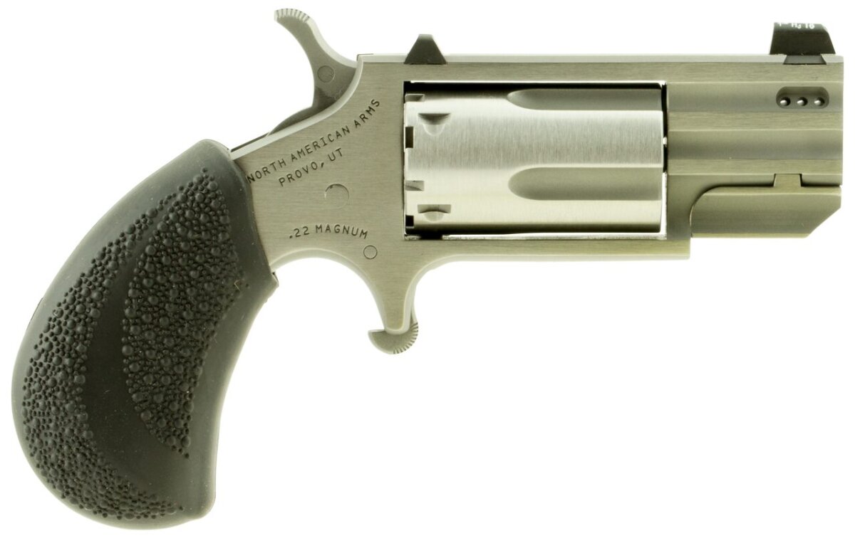 North American Arms PUG 22MAG REV 1" SS TRITIUM PB NAA-PUG-TP | PORTED BARREL