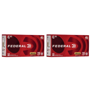 Federal WM5233 Champion 45 ACP 230 Grain Full Metal Jacket (FMJ) Ammo