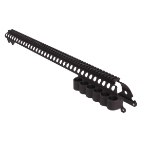 Mesa Tactical SureShell Carrier, Rail and Magazine Clamp - Remington 870 - 6-Shell - 12 ga