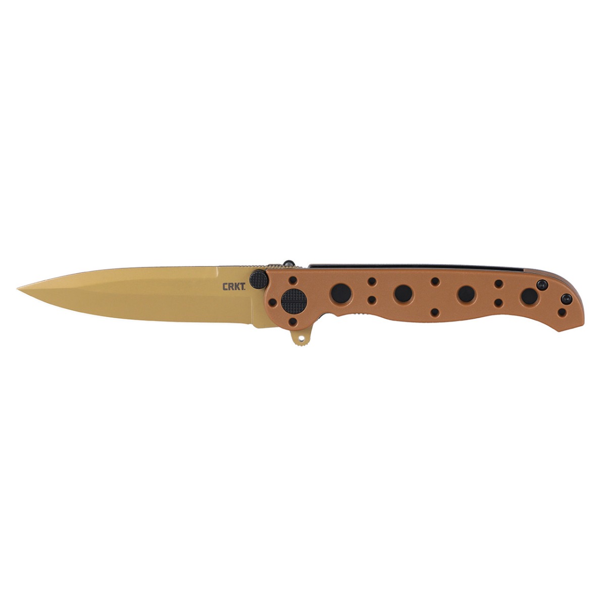 CRKT M16 - 01DZ Spear Point Folding Knife Spear Point, Desert Tan