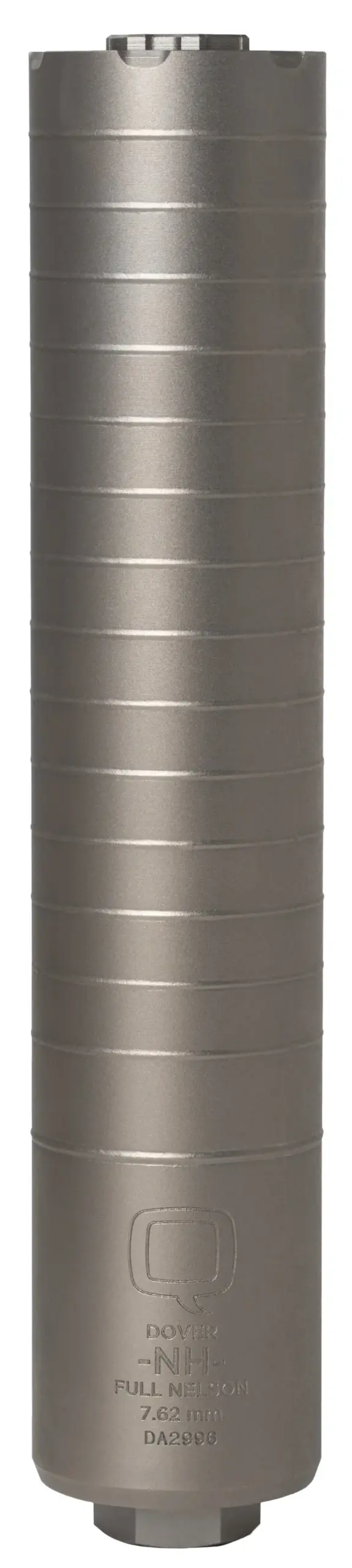 Q Full Nelson 7.62mm Titanium Suppressor, 5/8x24, 9 in