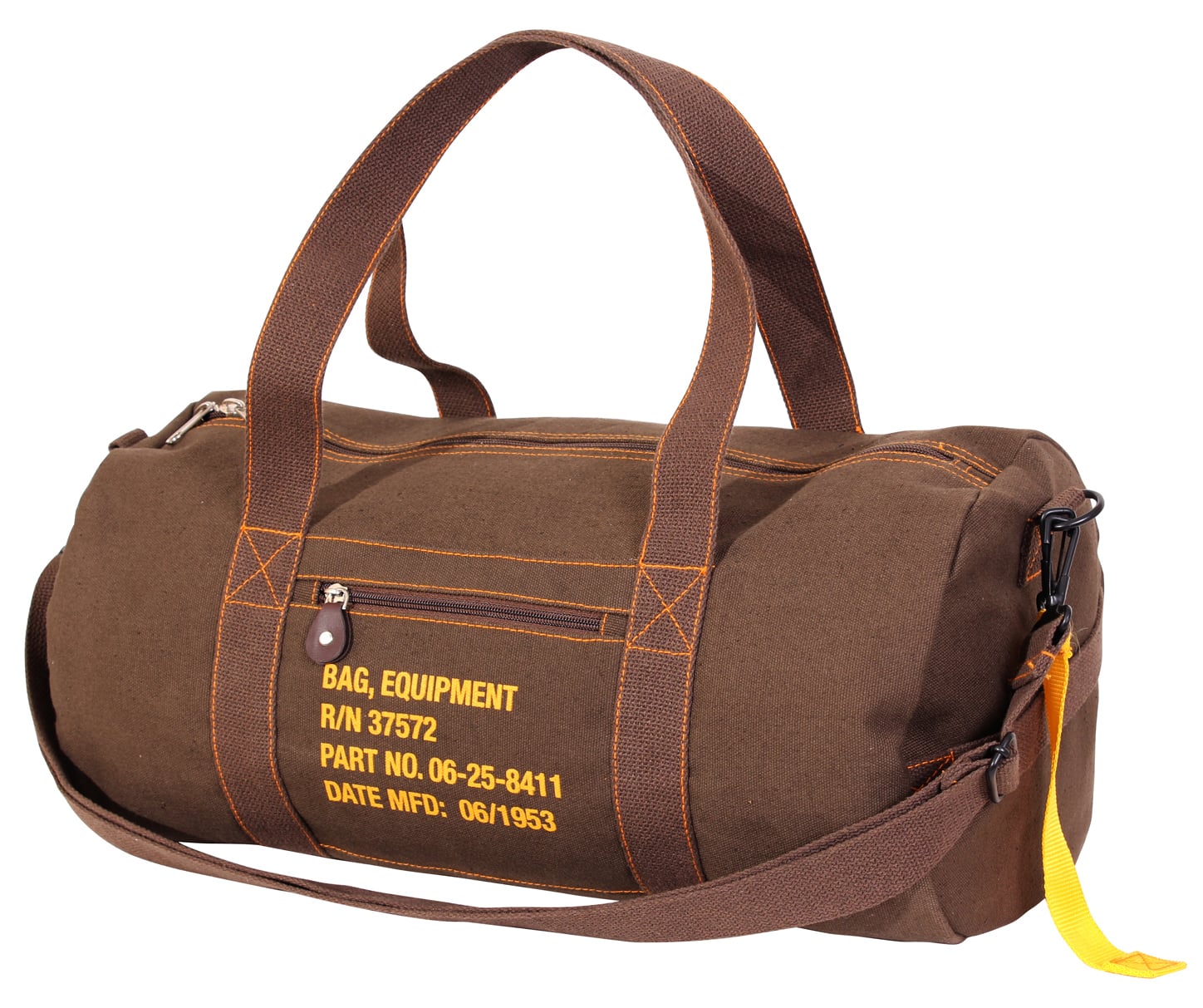 Rothco Canvas Equipment Bag - Earth Brown, 19 In