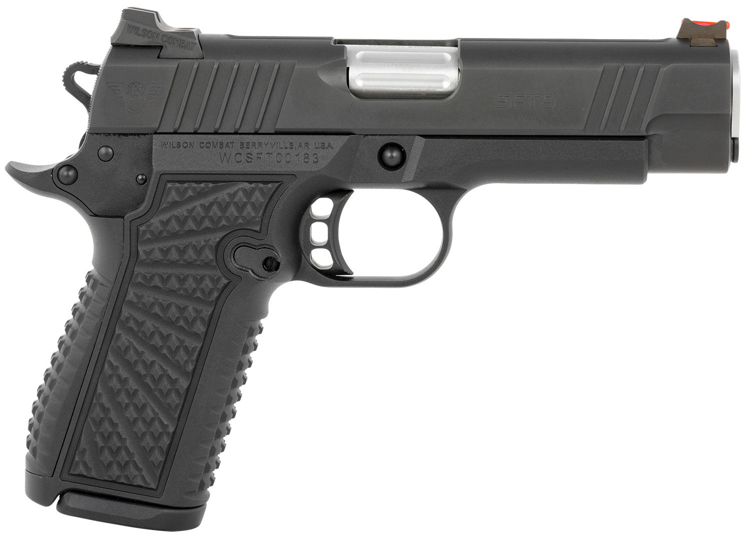 Wilson Combat SFT9 9mm 4.25" 15rds, Black Armor-Tuff - SFT9CM42