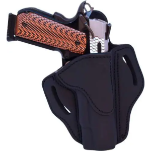 1791 Gunleather BH1SBLR BH1  Black Leather OWB 1911 4-5 Right Hand