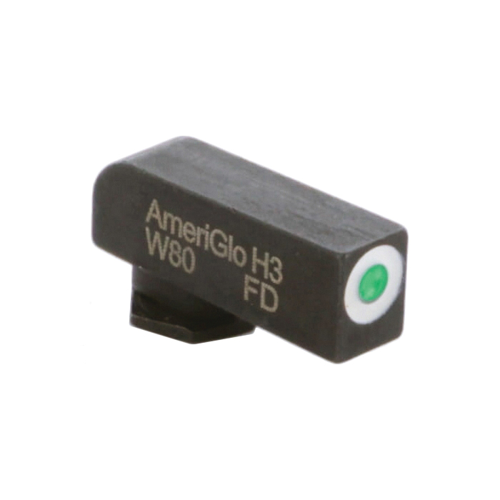 Ameriglo Tritium Sight Front, Green/White
