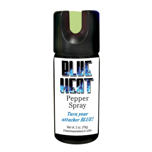 Personal-Security-Products Personal Security Products Eliminator Blue Heat Pepper Spray 2 oz with Blue Dye