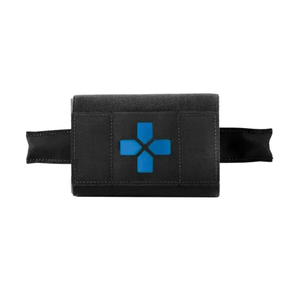 Blue Force Gear Micro TKN Molle Mount Empty Trauma Kit Medical Pouch, Black
