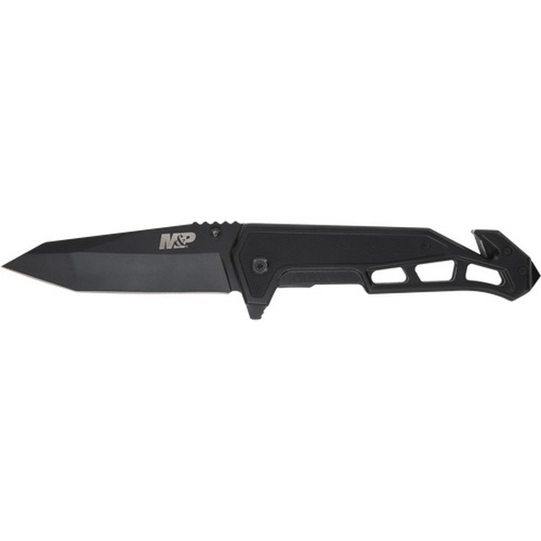 Smith & Wesson M&P Spring Assist Folding Knife, Black - 1160826