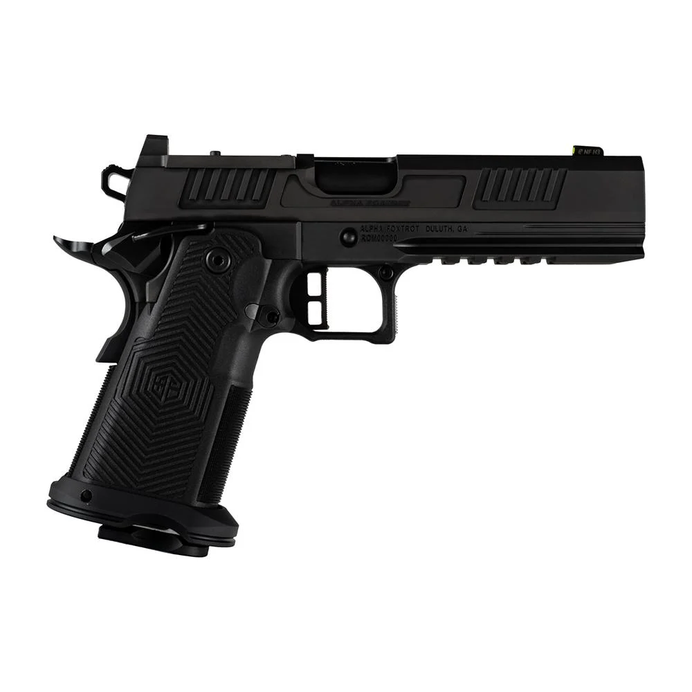 Alpha Foxtrot AF1911 Romulus Handgun 9mm Luger 17rd (1) 20rd (1) Magazines 5" Barrel Black OR