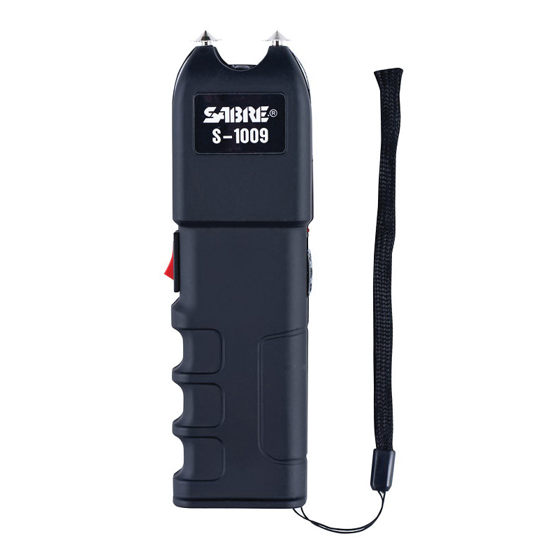 Sabre AKA Security Equipment Corp 1.25 uC Tactical Stun Gun w/ LED Flashlight and Anti-Grab Technology - S-1009
