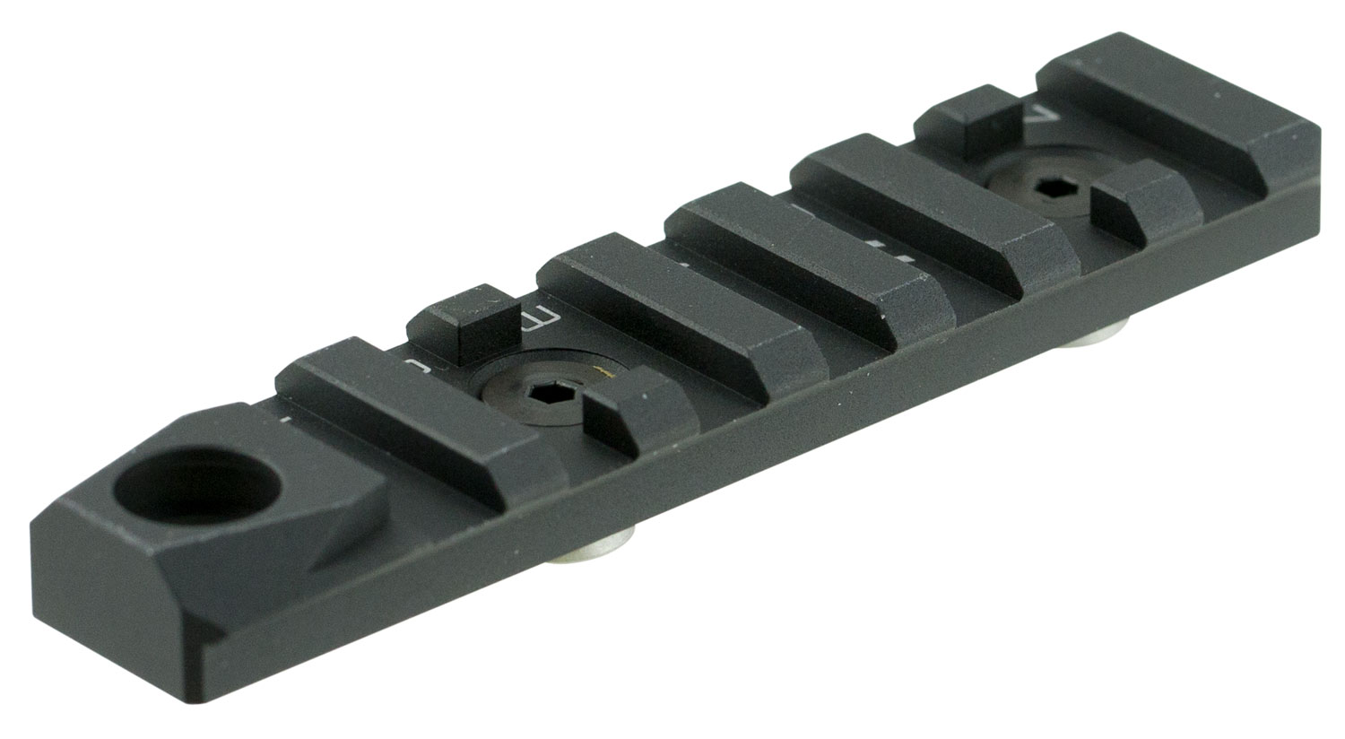 Strike Industries 2.55" 6061 Aluminum 1-Piece Link Rail Section, Hardcoat Anodized Black - LINK-RS-6-BK