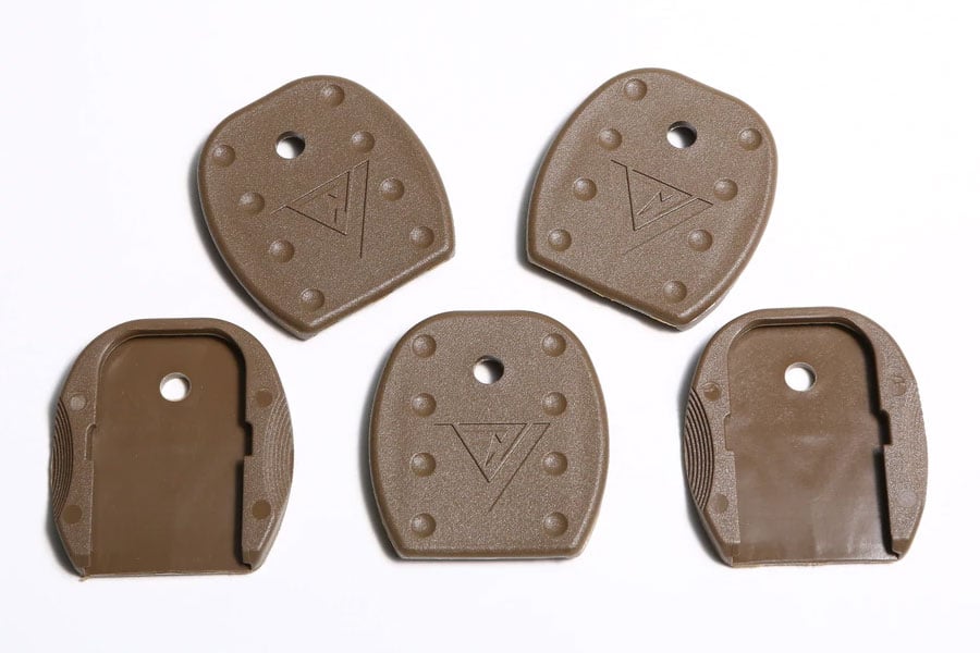 Vickers Floor Plate for Glock Tan - VTMFP-001-BRN
