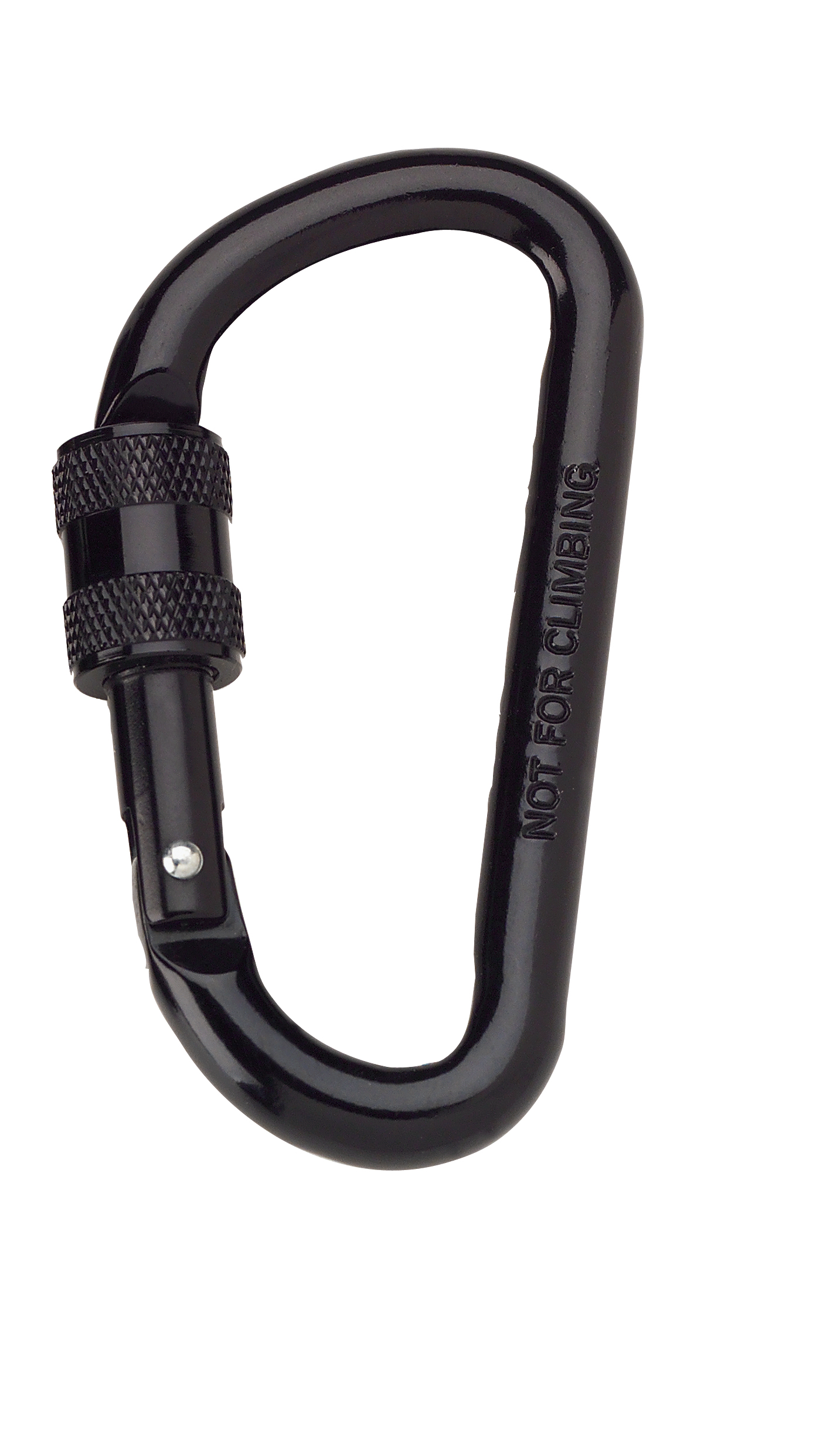 Rothco 80Mm Locking Carabiner - Black