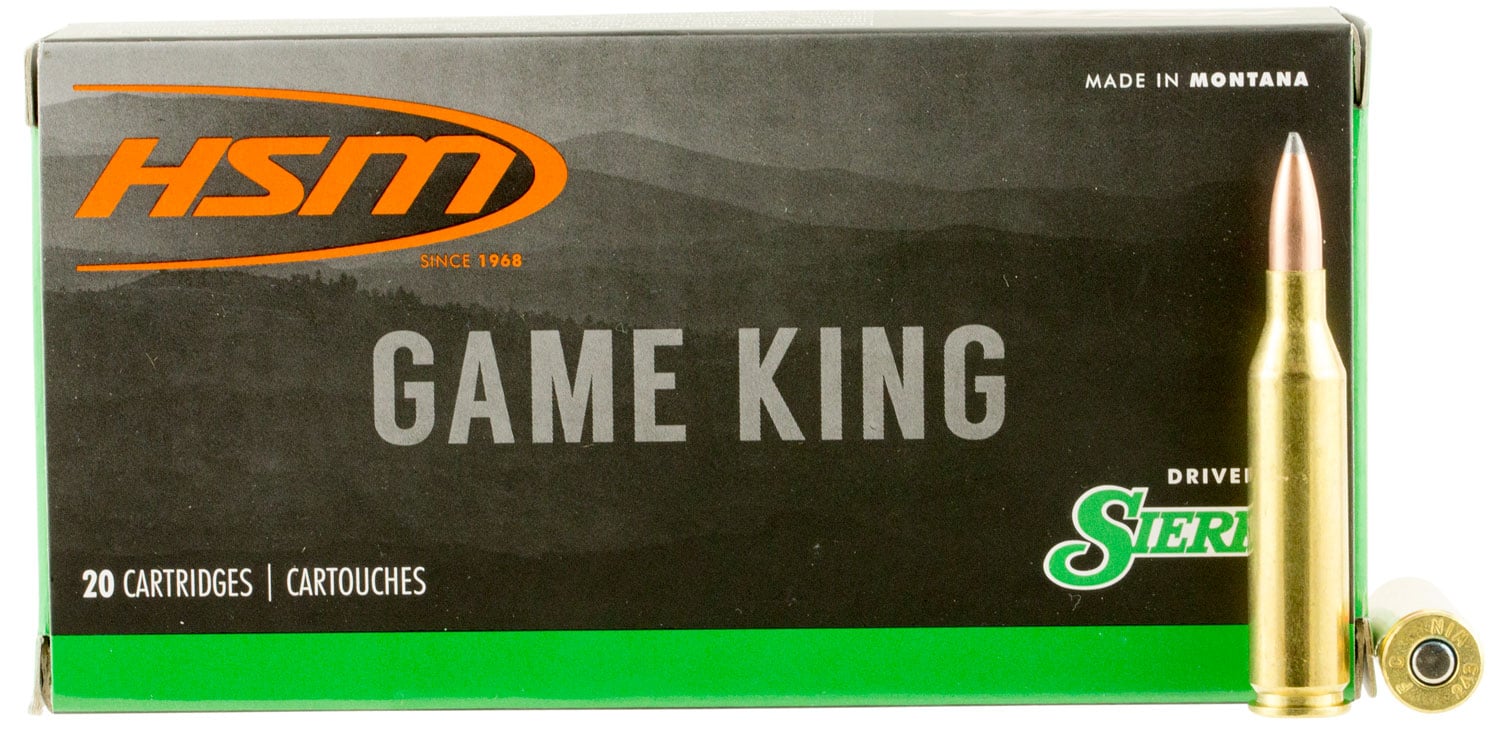 HSM 243 WIN 100GR GAME KING – 20RD 25BX/CS - No Credit Card Fees - Low, flat rate shipping