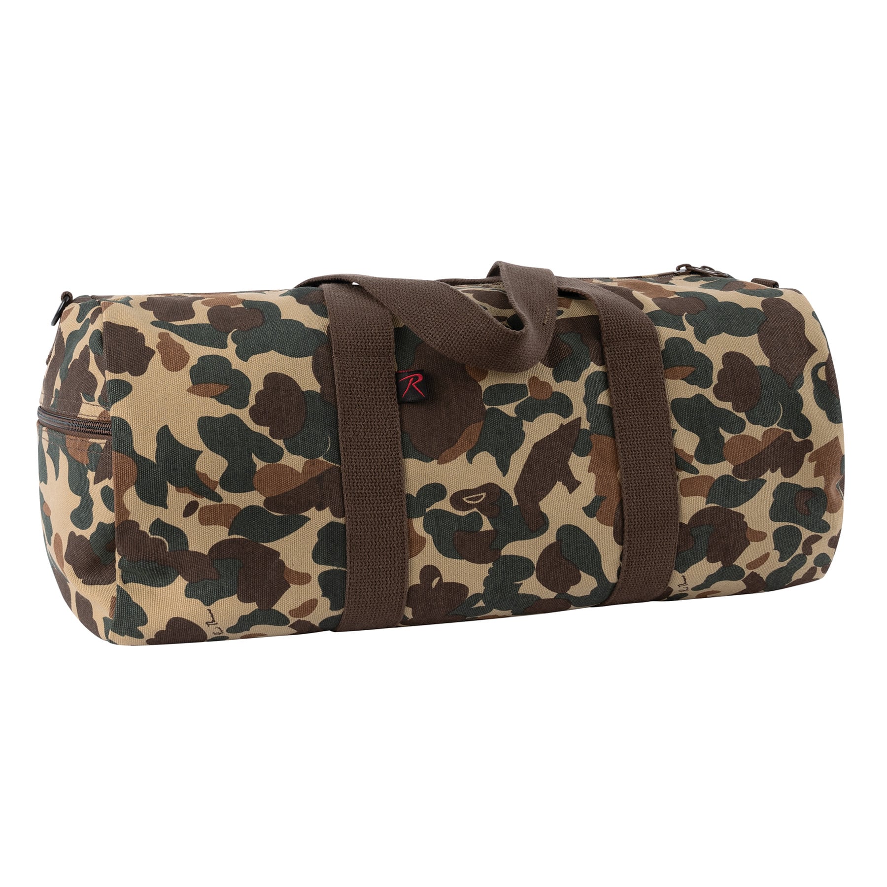Rothco X Bear Archery Fred Bear Camo Canvas Shoulder Duffle Bag - 24 In