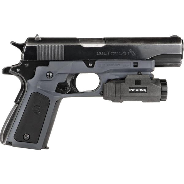 Phantom Gray Recover Tactical CC3P Grip and Rail System for 1911 - Precision Meets Style - CC3P0401