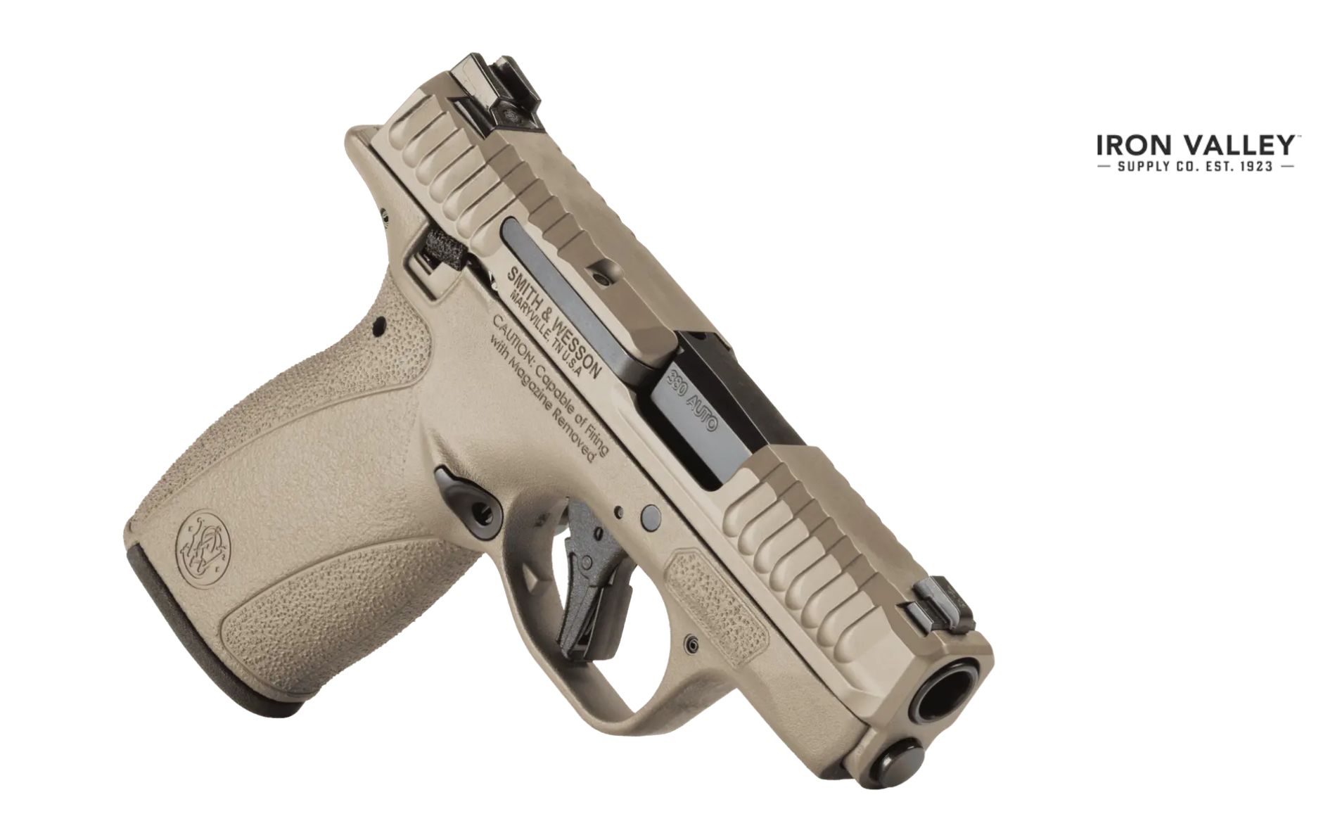 Smith & Wesson Bodyguard 2.0, .380 Auto, 2.75" Barrel, Thumb Safety, FDE, (1) 10-rd & (1) 12-rd, IVS Exclusive