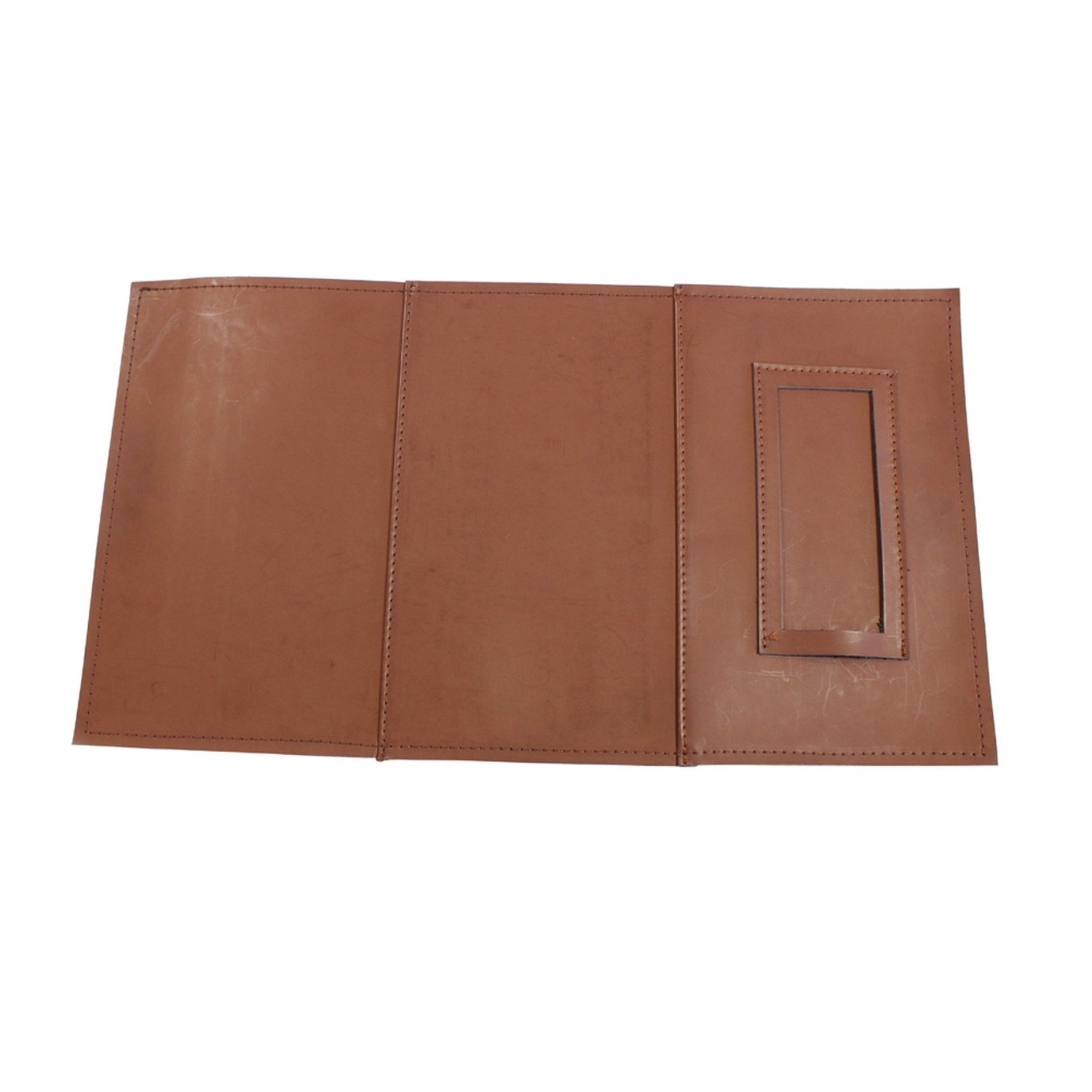Birchwood Casey Leather Handgun Service Mat 13" x 23.50", Brown - 30225