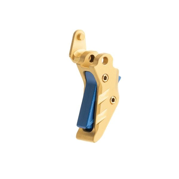 Tyrant Designs CNC IntelliFire Trigger Drop-In, Gold/Blue