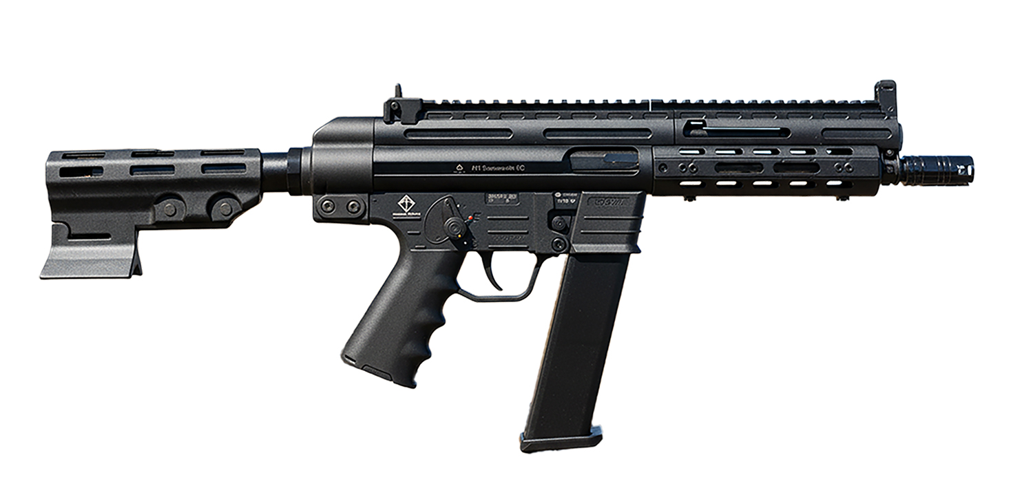 GSG-9 9mm Semi-Auto Handgun 7.9in 33rd Brace