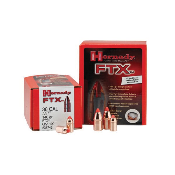 Hornady FTX .44 265 gr Rifle Bullet, 50/box - 4305