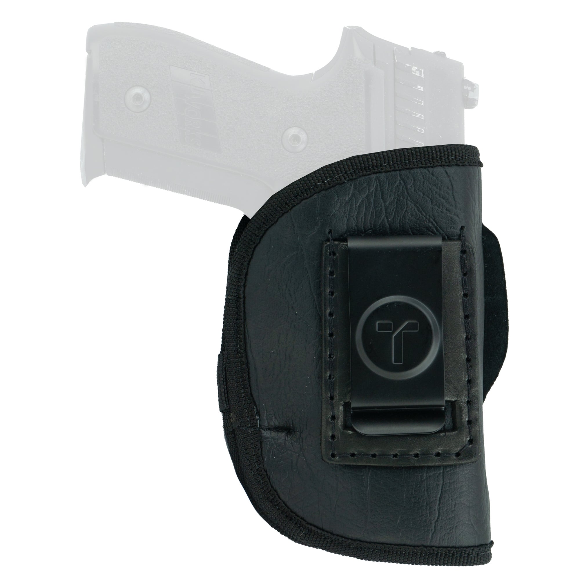 Tagua The Weightless 4 in 1 Right Hand Belt Holster for Double Stacked Pistols, Black - TWHSH4520