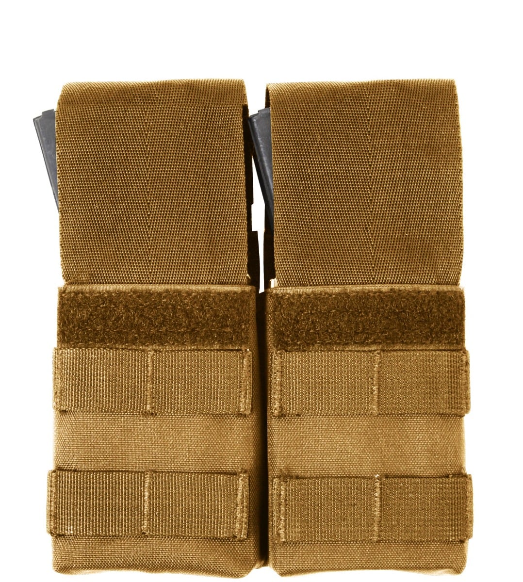 Rothco Molle Double M16 Mag Pouch With Inserts - Coyote Brown