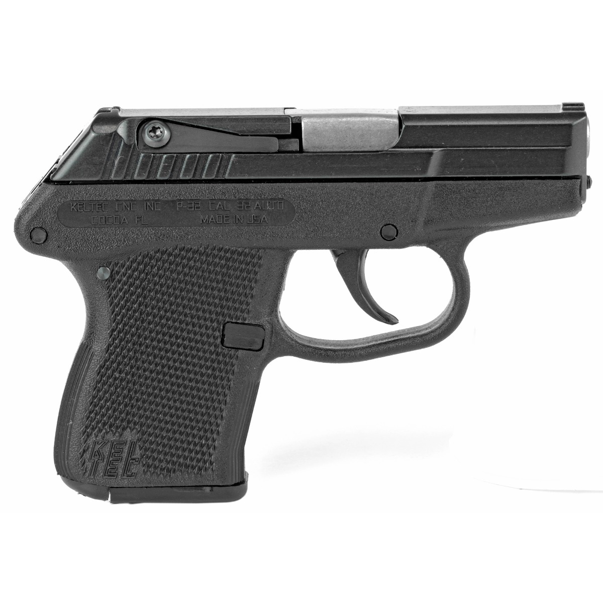 Kel-Tec P32 .32 ACP Pistol, Black - P32BBLK
