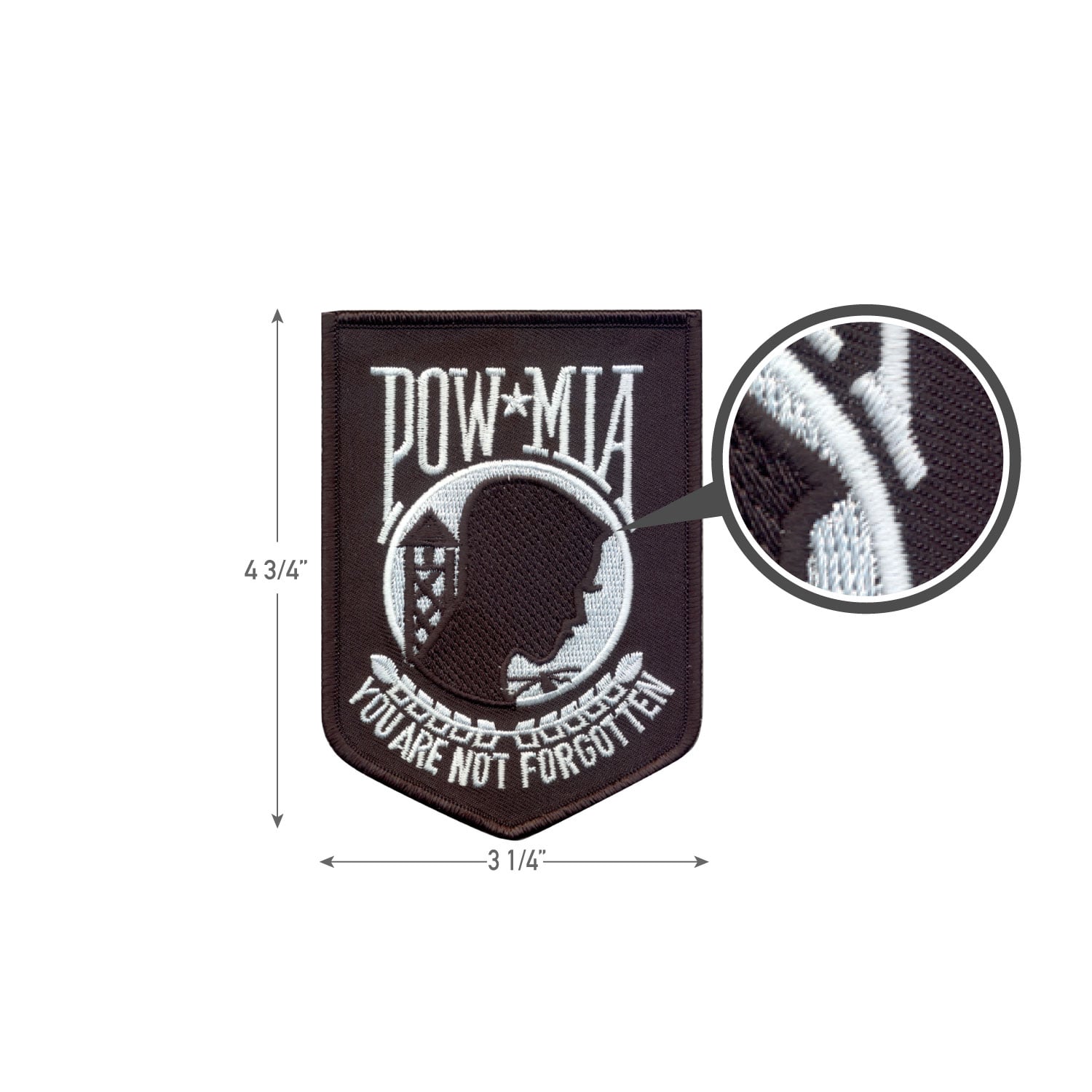 Rothco Pow-Mia Patch
