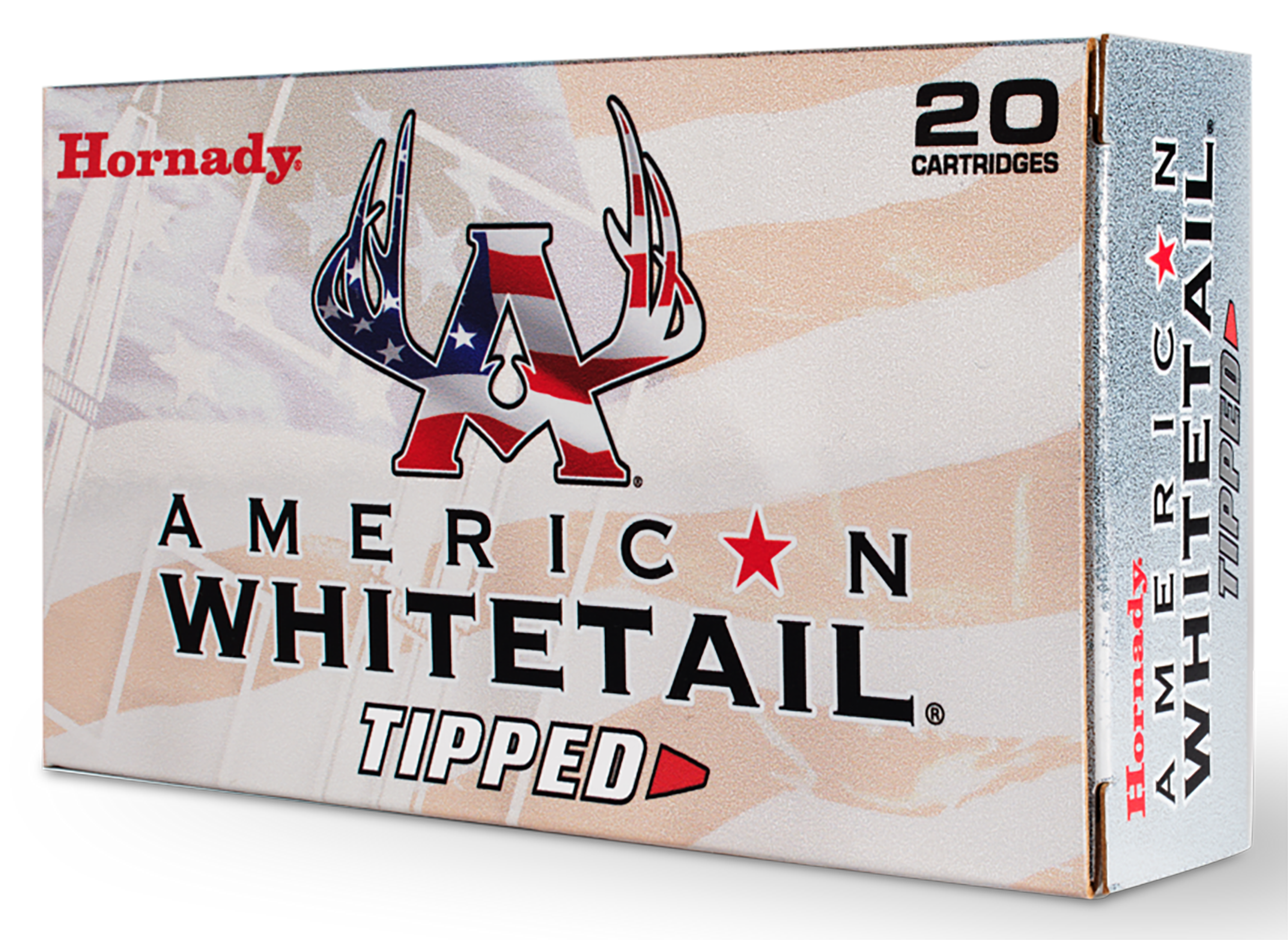 Hornady American Whitetail 7mm-08 Rem 139 Grain SST Ammo (20 Rounds)