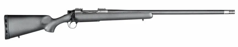 Christensen Arms 8010800401 Summit TI 6.5 Creedmoor 4+1 16.25" Carbon Fiber Threaded Barrel, Natural Titanium Drilled Tapped Receiver, Black Carbon Fiber Fixed Sporter Stock
