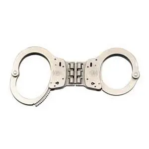 Smith Wesson Handcuffs - Hinged Nickel Standard