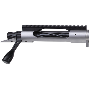 Blemished Christensen Arms Rifle Action Remington 700 Long Action Standard Bolt Face Bead Blasted Titanium with 20 MOA Rail