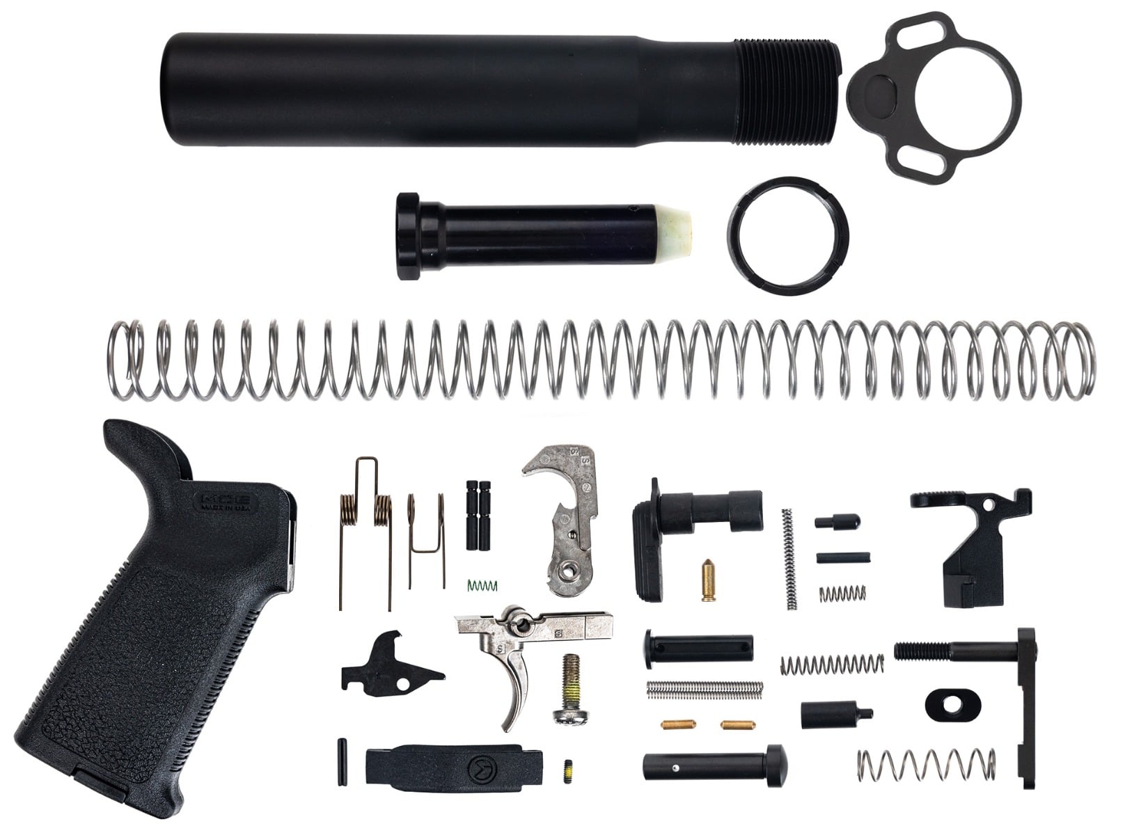 PSA MOE Pistol EPT Lower Build Kit - Black
